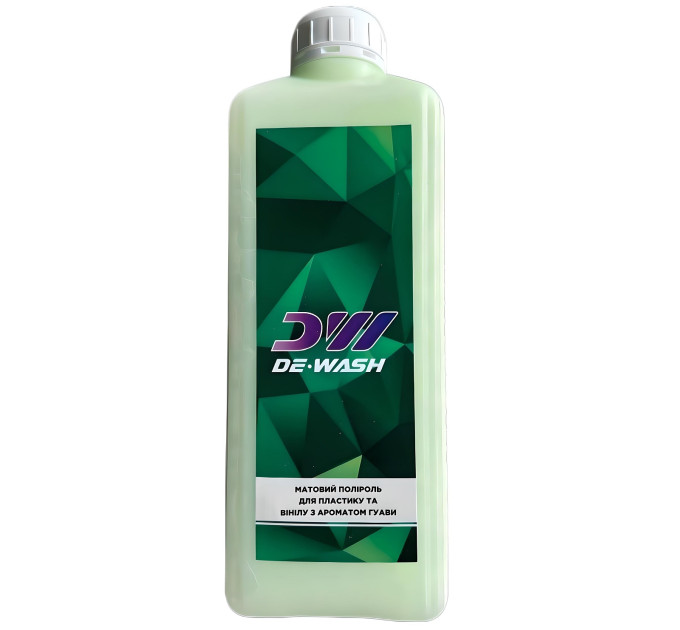 Матовий поліроль для пластику та вінілу De-Wash з ароматом гуави, 1кг