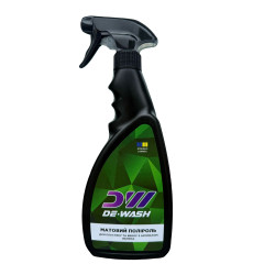 Матовий поліроль для пластику та вінілу De-Wash з ароматом яблука, 0.5л