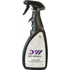 Універсальний засіб для очищення дисків з індикатором De-Wash "Clean disk" 0.5л