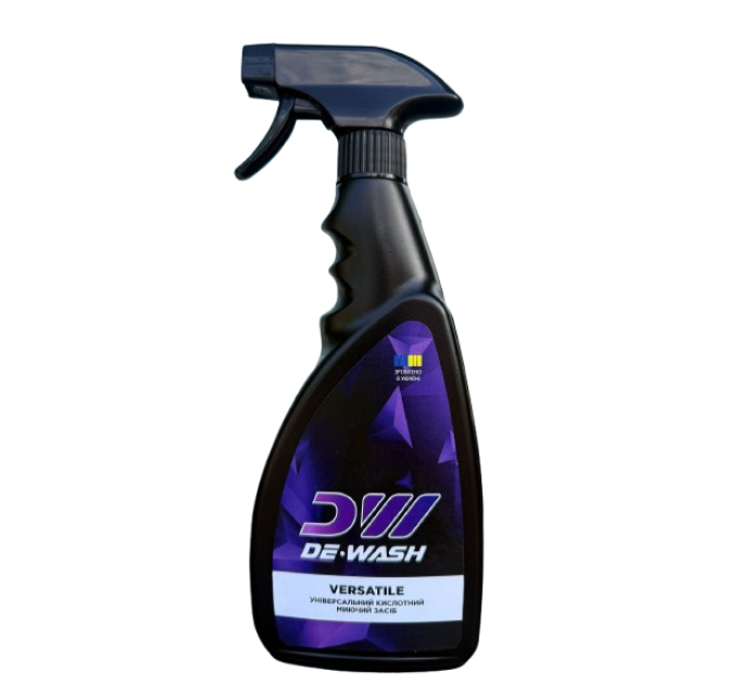 Універсальний кислотний миючий засіб для зняття водного каменю De-Wash "Versatile" 0.5л