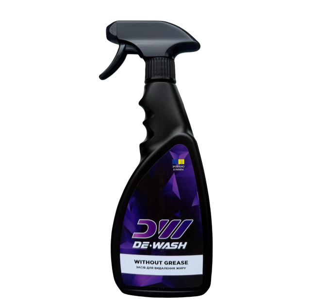 Засіб для видалення жиру De-Wash "Without grease" 0.5л