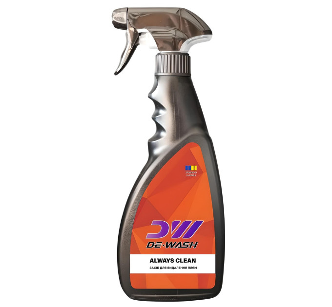 Засіб для видалення плям De-Wash "Always clean" 0.5л