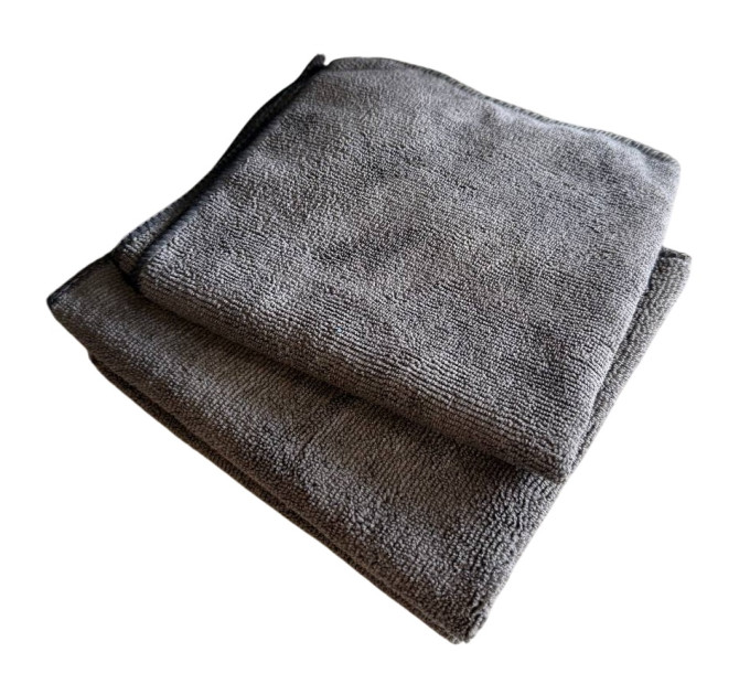 Серветка з мікрофібри De-Wash 40х40см, сірий