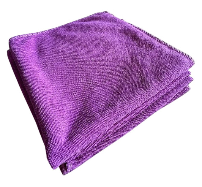 Серветка з мікрофібри De-Wash 40х40см, фіолетовий