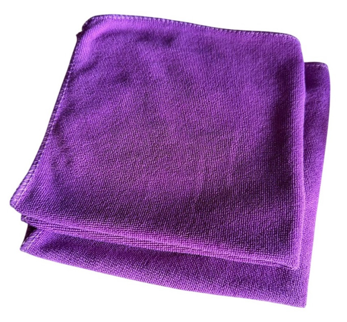 Серветка з мікрофібри De-Wash 40х40см, фіолетовий