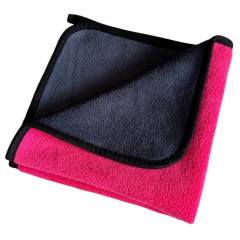 Серветка з мікрофібри De-Wash 40х40см, сірий/рожевий