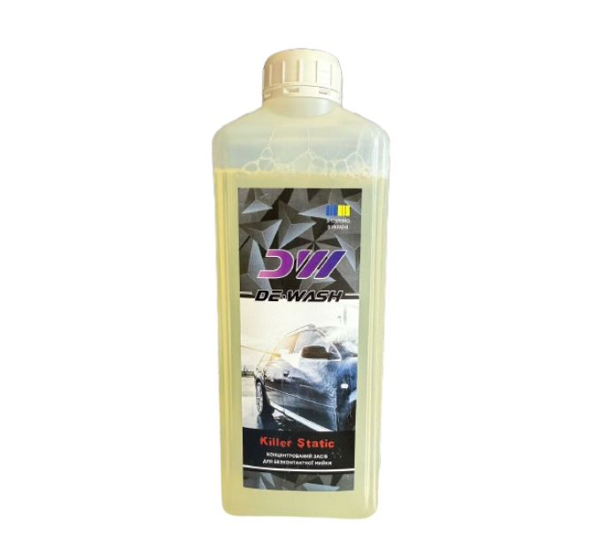 Концентрований засіб для безконтактної мийки De-Wash "Killer Satic " 1кг
