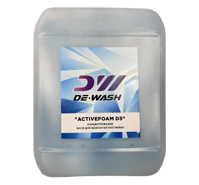 Концентрований засіб для безконтактної мийки De-Wash "Активна піна преміум" 20кг