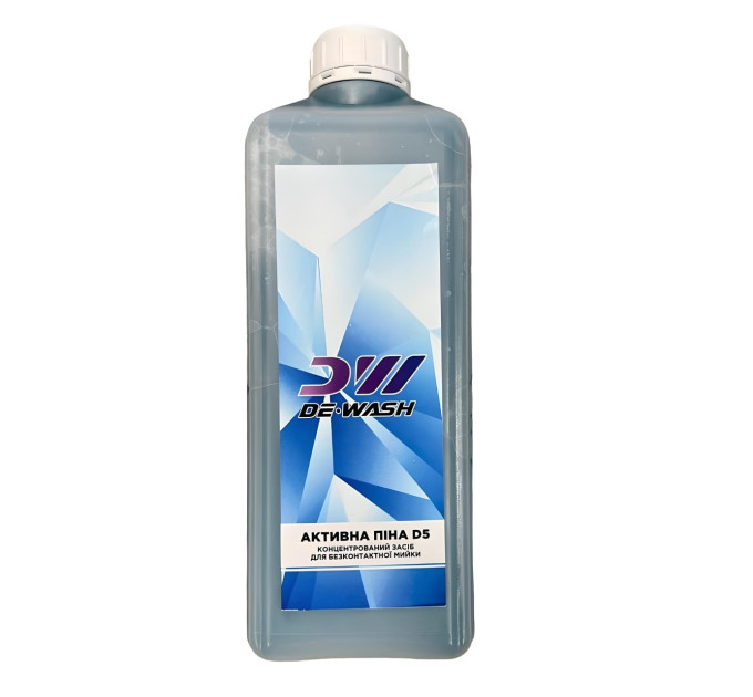 Концентрований засіб для безконтактної мийки De-Wash "Активна піна преміум" 1кг