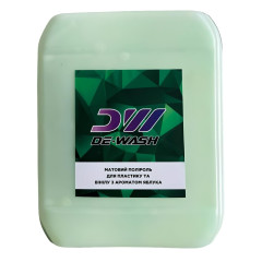 Матовий поліроль для пластику та вінілу De-Wash з ароматом яблука, 5кг