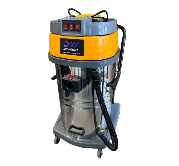 Пилосос 3-х турбінний De-Wash 4500, 80L Пилосос 3-х турбінний De-Wash 4500, 80L