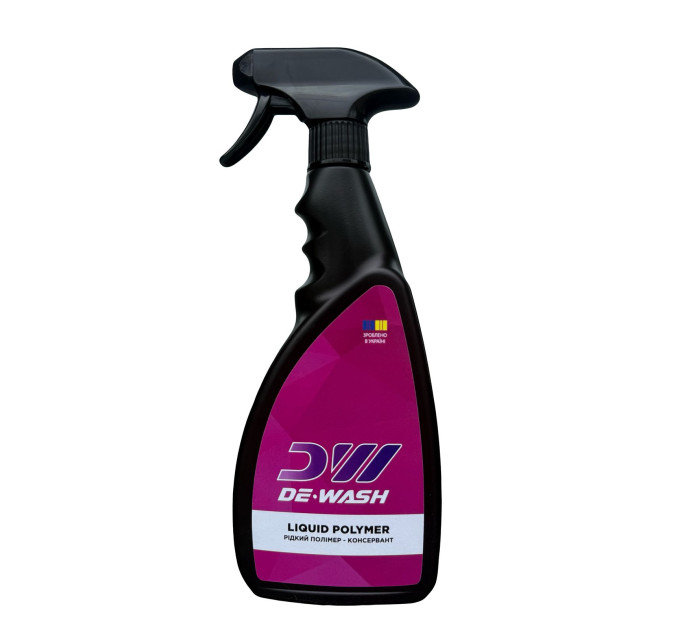 Рідкий полімер-консервант De-Wash "Liquid polymer" 0.5л Рідкий полімер-консервант De-Wash "Liquid polymer" 0.5л